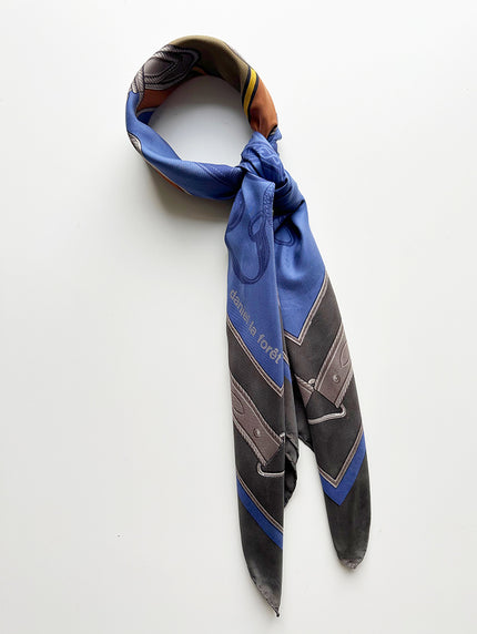 Zijden designer sjaal