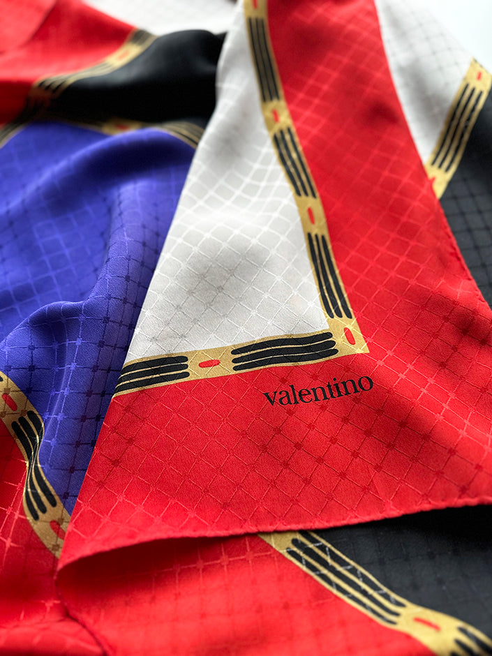 Zijden designersjaal