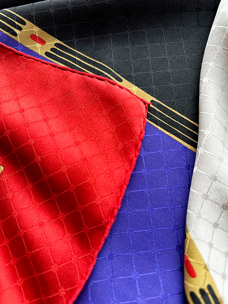 Zijden designersjaal