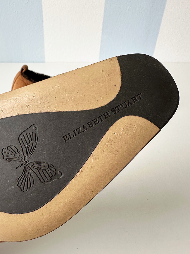 Bruine suede loafers | 38,5