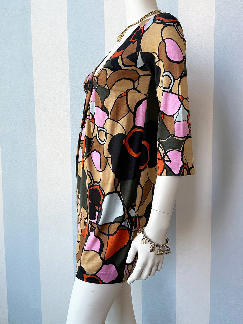 Zijden designer jurk