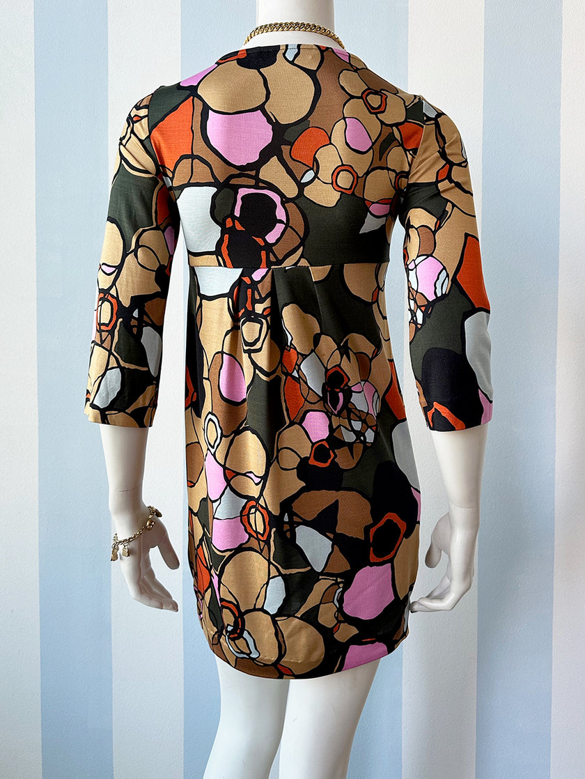 Zijden designer jurk