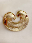 Matgouden broche