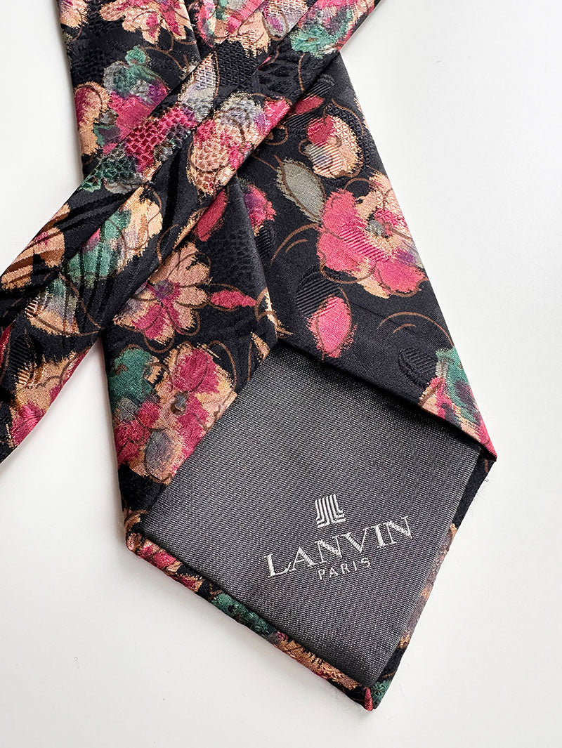 Floral designer stropdas
