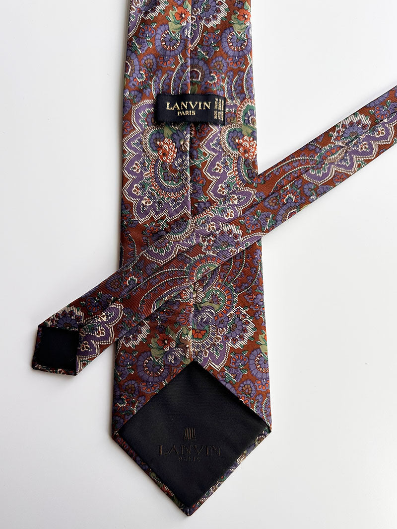 Floral zijden designer stropdas