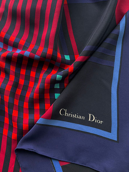 Zijden grafische designer sjaal