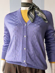 Lilapaars vintage vest