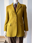 Goud/groene blazer