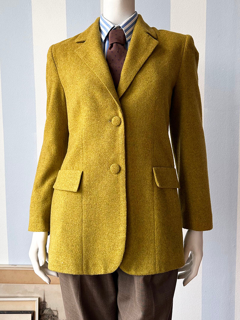 Goud/groene blazer