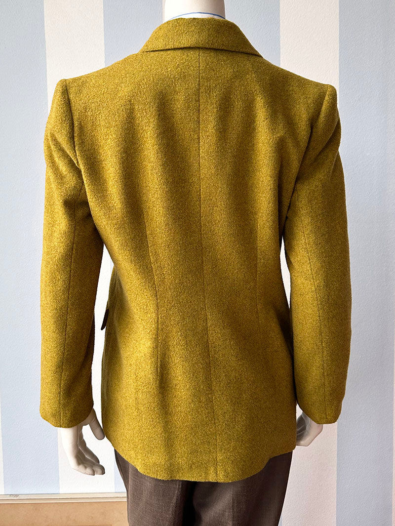 Goud/groene blazer