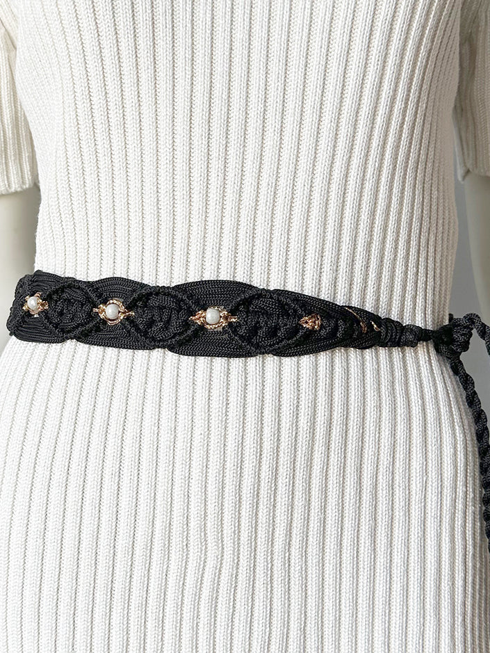 Macramé ceintuur