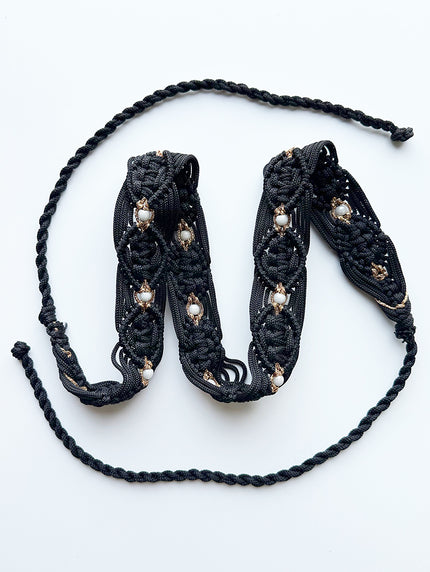 Macramé ceintuur