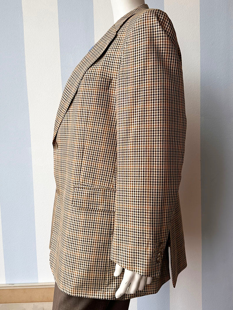 Ruiten wol/zijden designer colbert