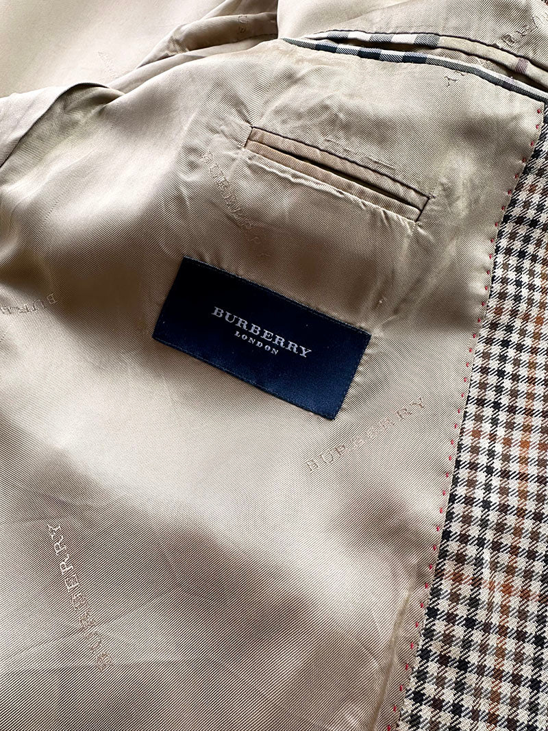 Ruiten wol/zijden designer colbert