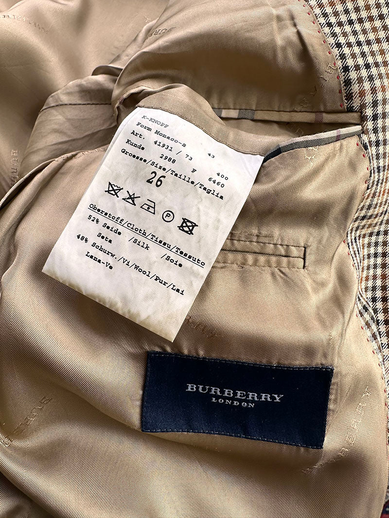Ruiten wol/zijden designer colbert