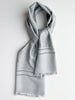 Zilver/grijze lange sjaal