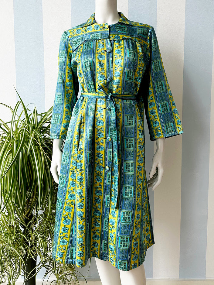 Print robe manteau