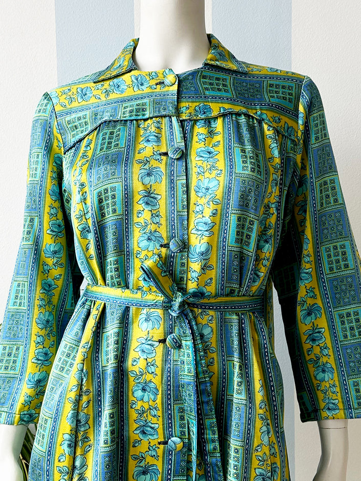 Print robe manteau