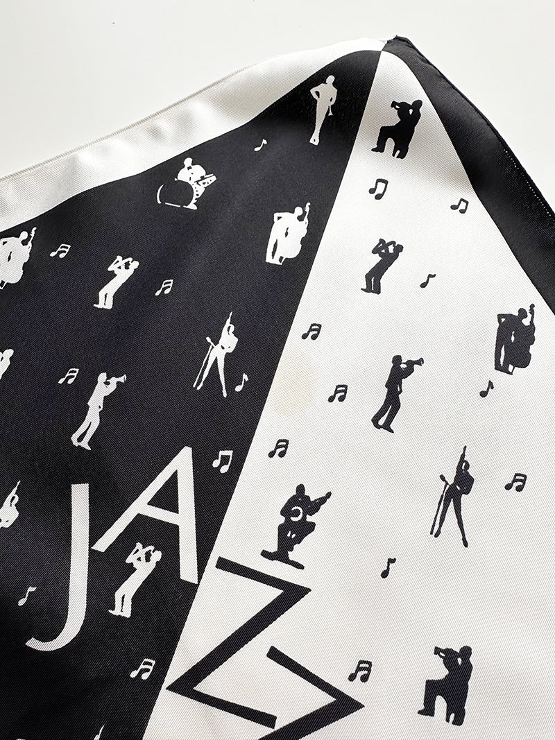 Zijden designer Jazz pochet