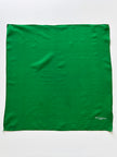 Groene zijden designer pochet
