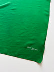 Groene zijden designer pochet