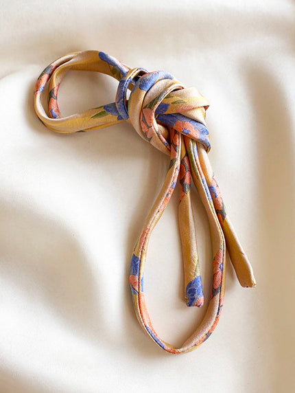 Lien de Soie - Geel en floral