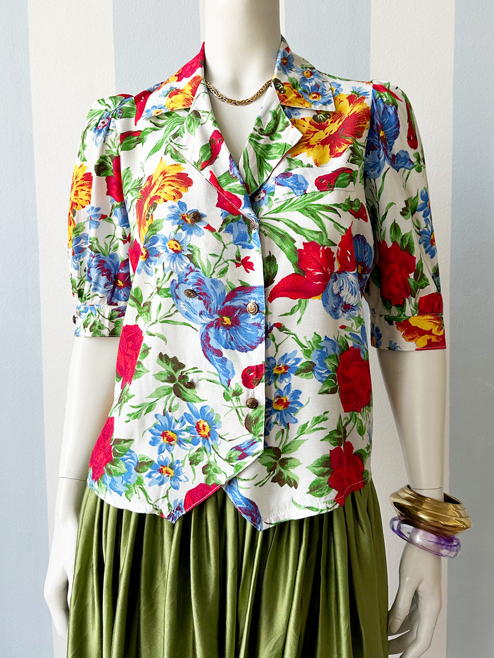 Floral printblouse