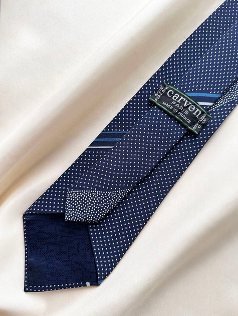 Polkadot zijden designer stropdas
