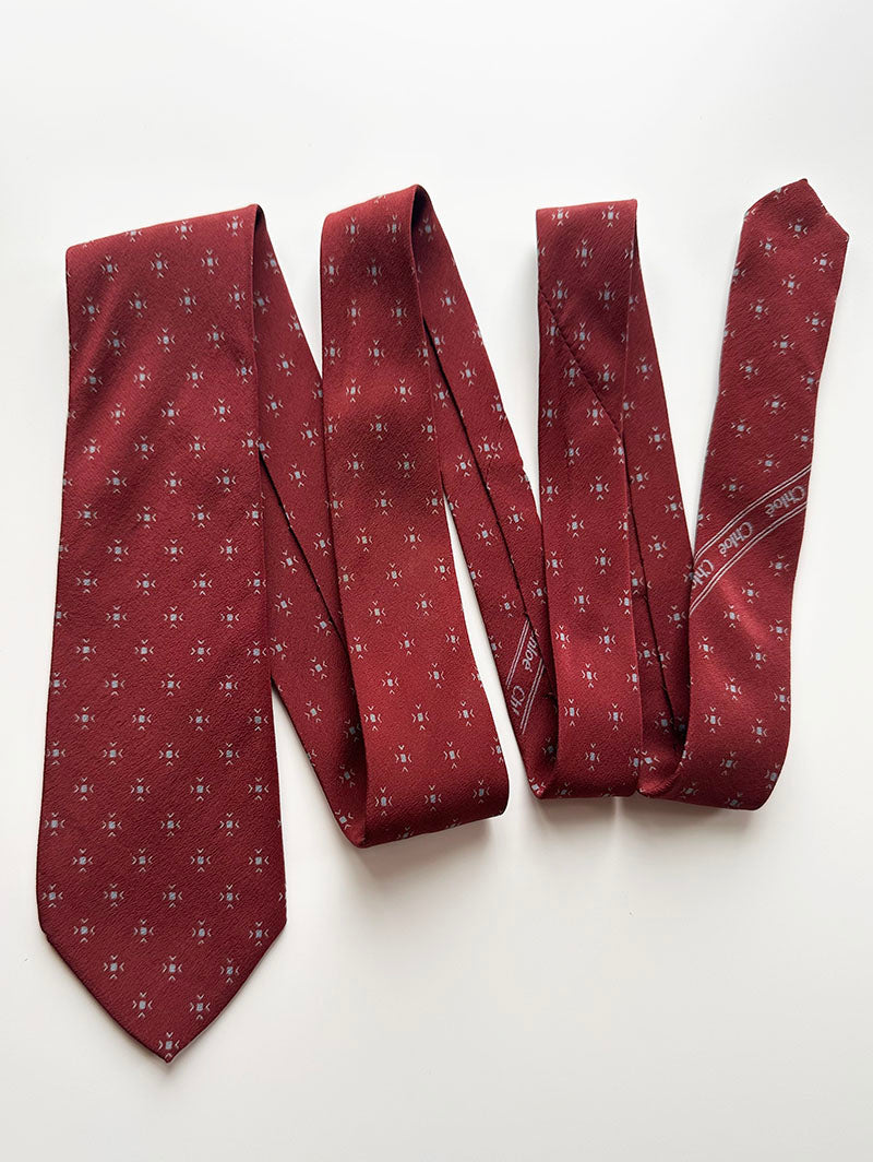 Zijden designer stropdas