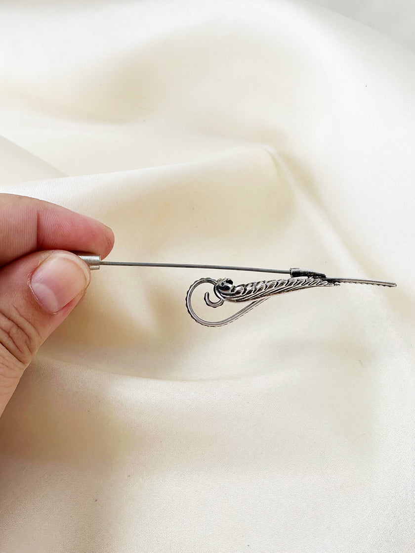 Zilverkleurige dasspeld