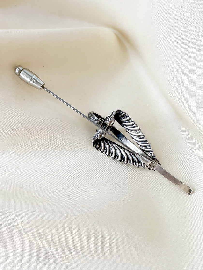 Zilverkleurige dasspeld