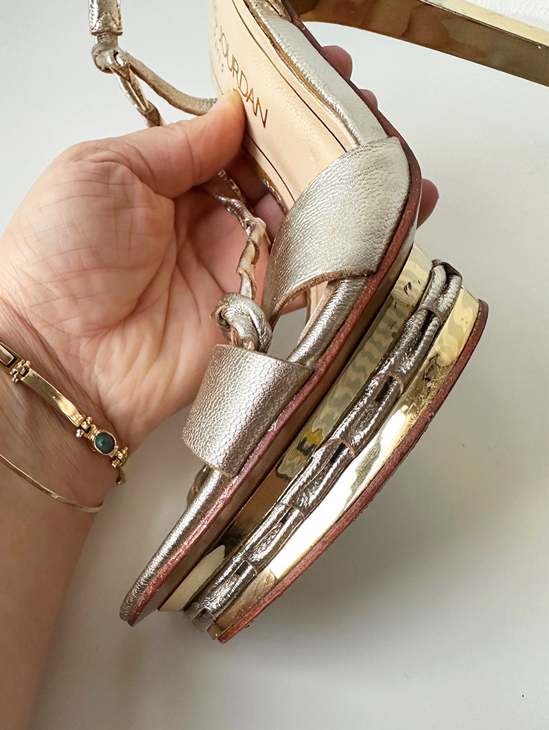 Gouden designer pumps | 39