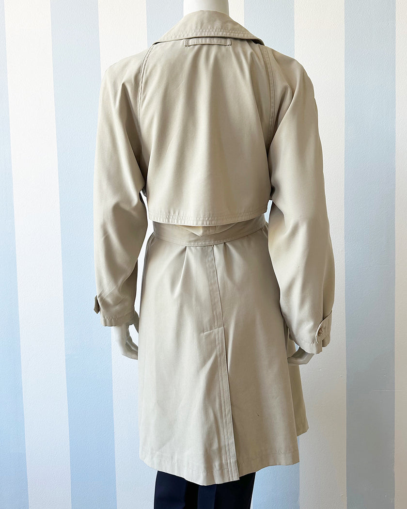 Ecru trenchcoat