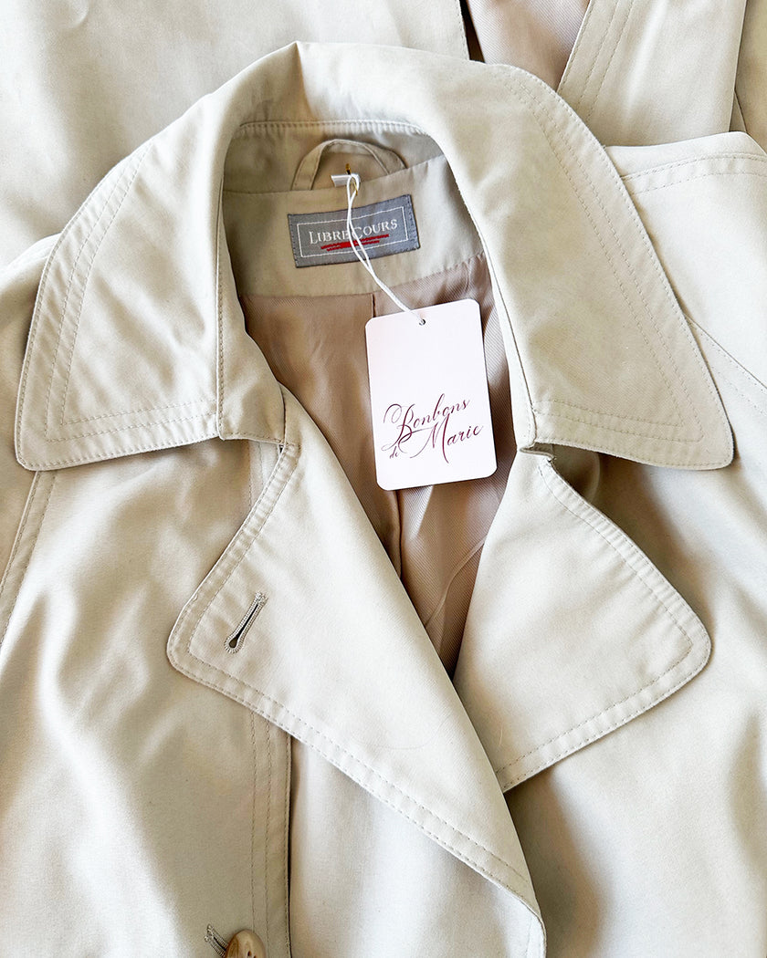 Ecru trenchcoat