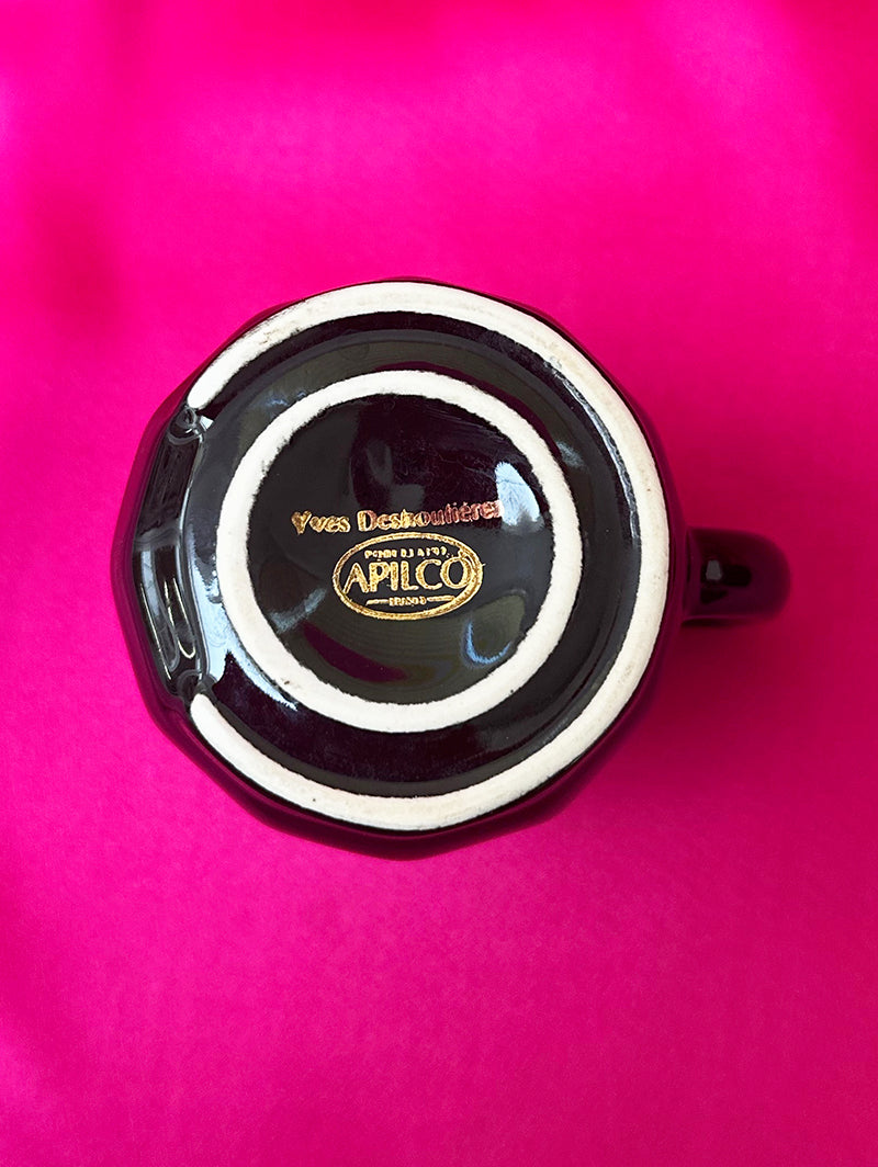 Zwart/gouden Apilco set