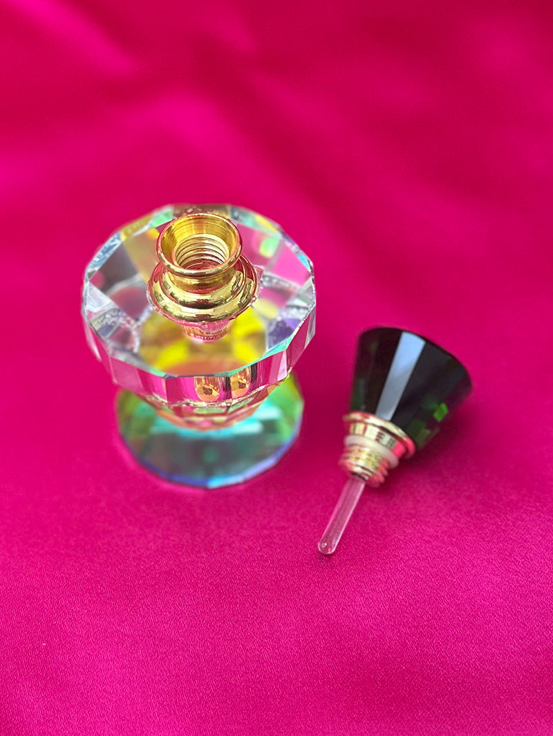 Kristallen parfumflesje