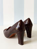 Slangenleren 70s pumps