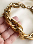 Chunky matgouden ketting