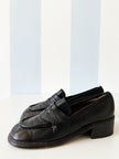 Zwarte 70s loafers