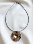 Goud/zilveren designer ketting