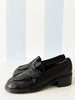 Zwarte 70s loafers