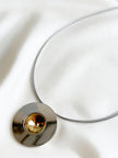 Goud/zilveren designer ketting
