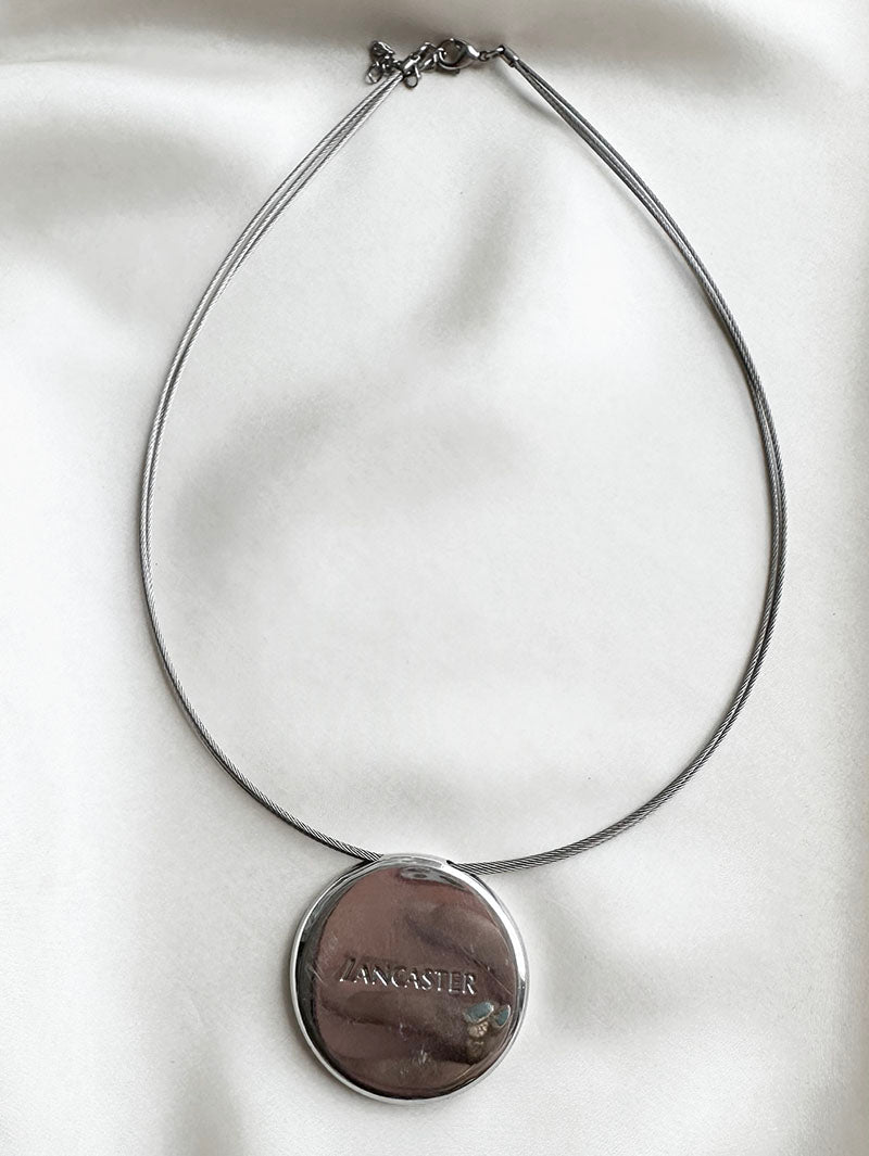 Goud/zilveren designer ketting