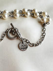 Parelcollier met strik