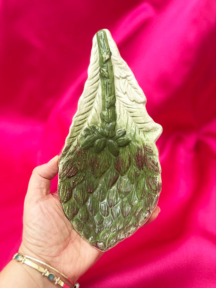 Faience artisjok schaaltje