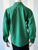 Donkergroene blouse