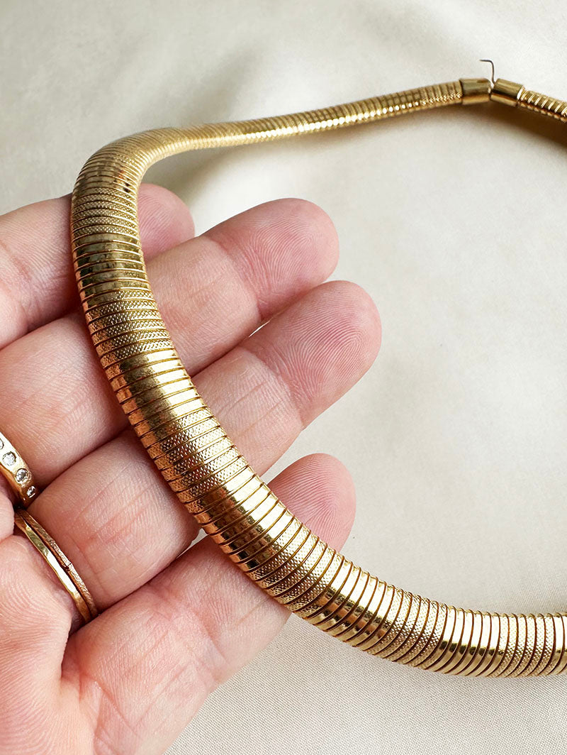 Gouden choker