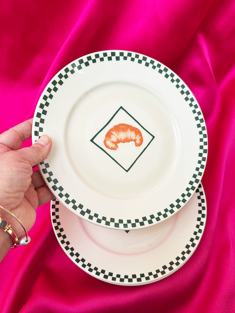 Petit dejeuner-bordjes (set van 4)