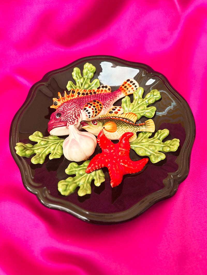 Keramiek wandbord uit Vallauris