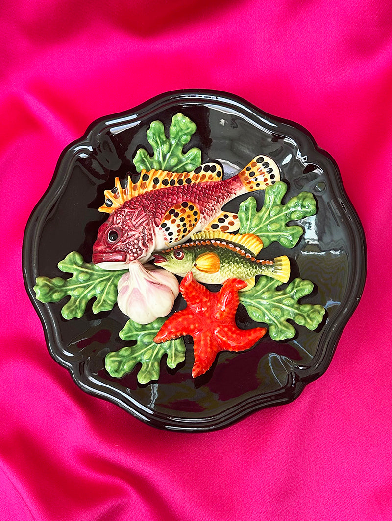 Keramiek wandbord uit Vallauris